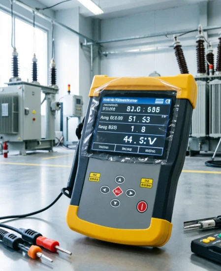  Handheld Transformer DC Winding Resistance Tester  application